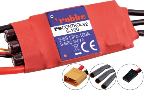 RO-CONTROL 6-100 V2 3-6S -100(120A)5V/7A