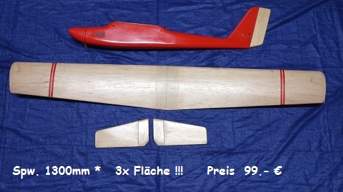 Bauermann Motormodell Spw. 1,30m*L&auml;nge 0,9m