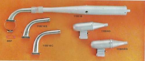 Reonanzschalldämpfer Länge 390mm