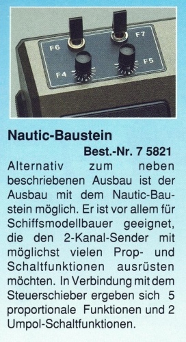 Nautic Baustein Europa sprint