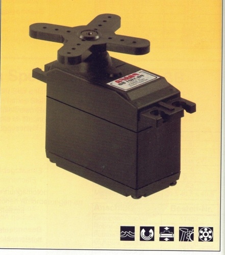 !Mega Servo PS-1501 BB Metallgetriebe JR Stecker