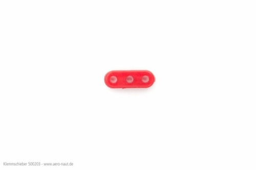 Klemmschieber 14mm rot* 10-Stück