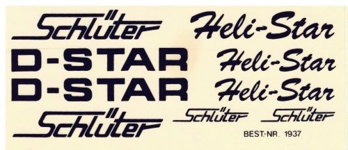 DEKOFOLIE HELI-STAR          KEIN ERSATZ