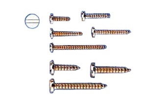 Blechschrauben 2,9 x 13 mm 20-Stück