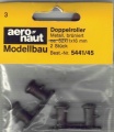 Dopp-Poller Metall       2-Stück