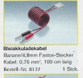 Bleiakku-Ladekabel