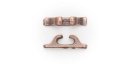 Lippe Metall 15mm * 2-Stück